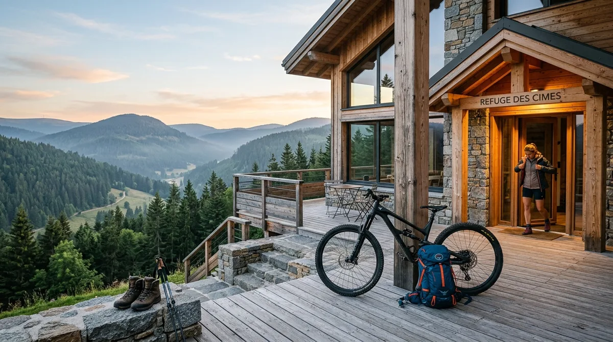 Les meilleurs hébergements dans les Vosges pour les sportifs de nature