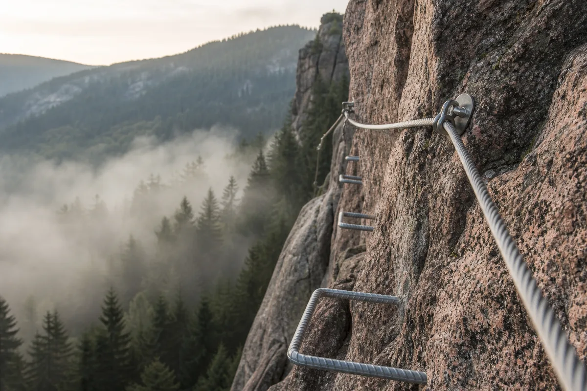 Via ferrata dans les Vosges : parcours, tarifs et sécurité
